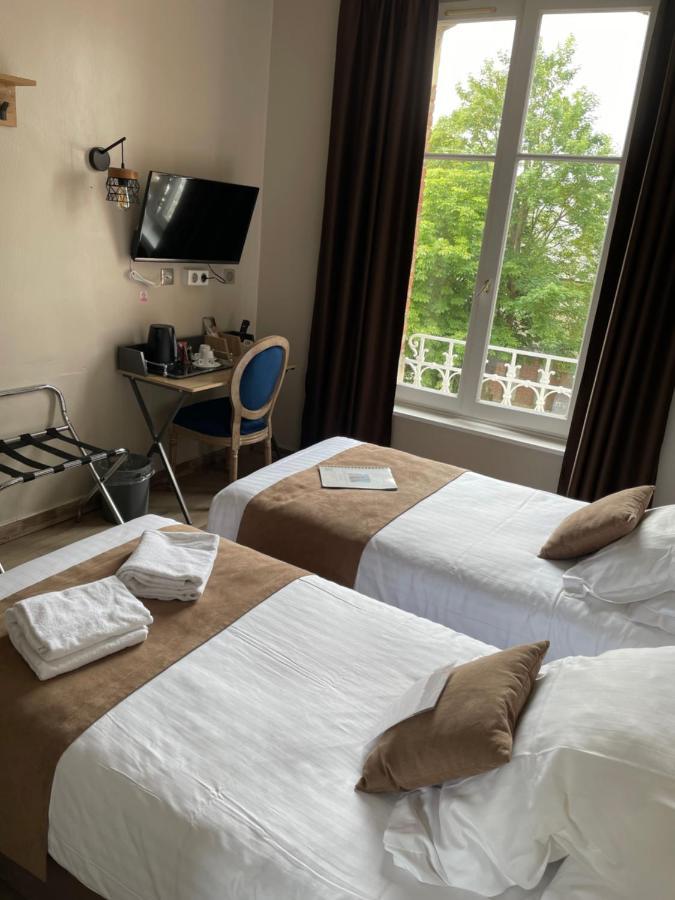 Logis Hotel- Restaurant Le Relais Guillaume De Normandy Saint-Valéry-sur-Somme Kültér fotó